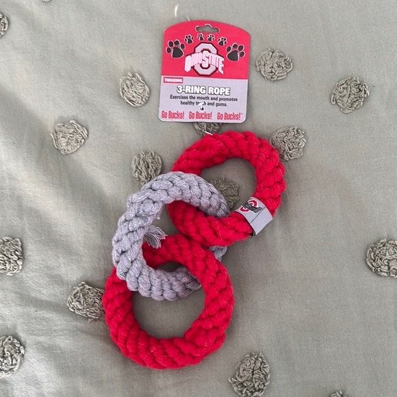 Ohio State dog toy - Picture 1 of 4